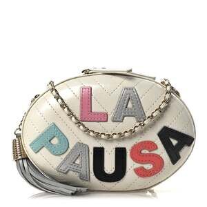 Chanel Embroidered Lambskin Chevron #269331C19B